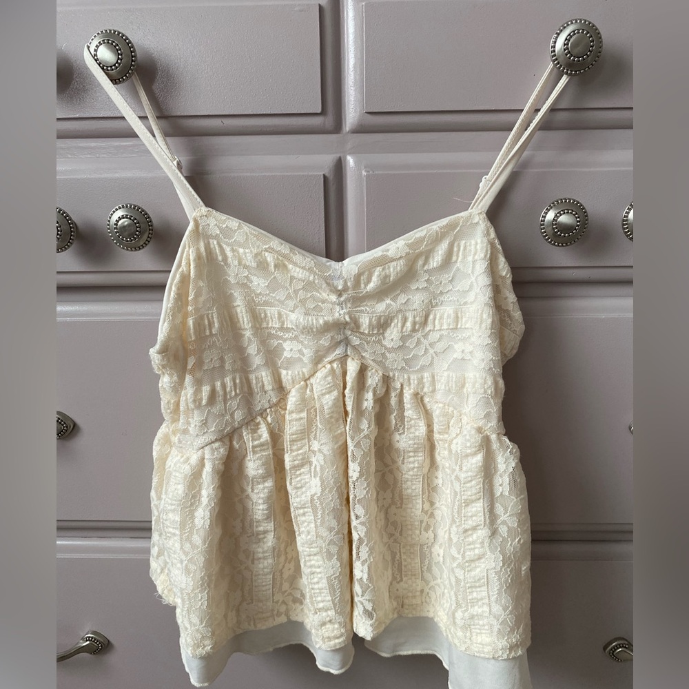 Brand new cream colored SHEIN top . Size medium